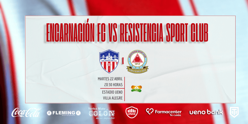 Imagen del evento Encarnación FC vs. Resistencia Sport Club