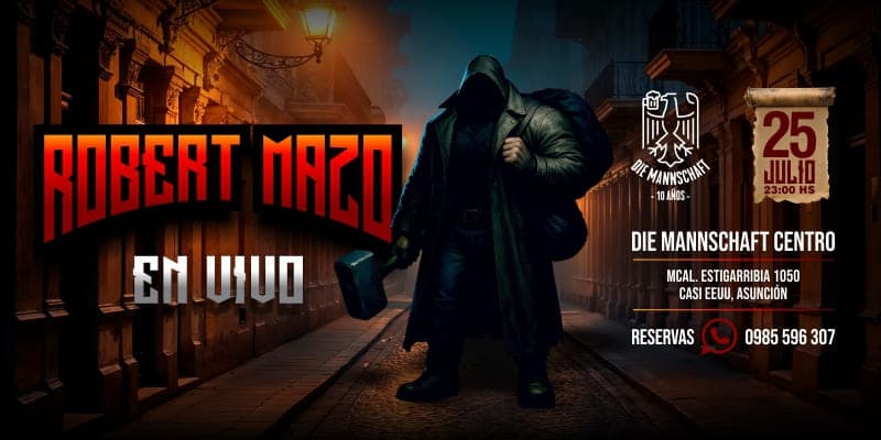 Imagen del evento ROBERT MAZO “Vuelvo al Barrio”