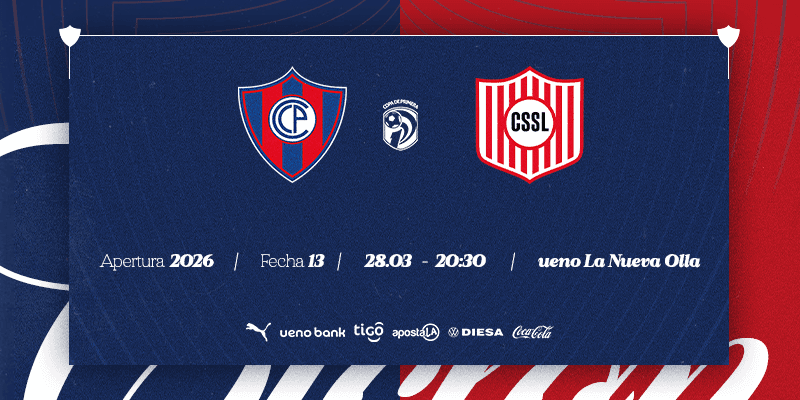 Imagen del evento  Cerro Porteño vs Spvo San Lorenzo - Torneo Apertura 2026 - Fecha 13