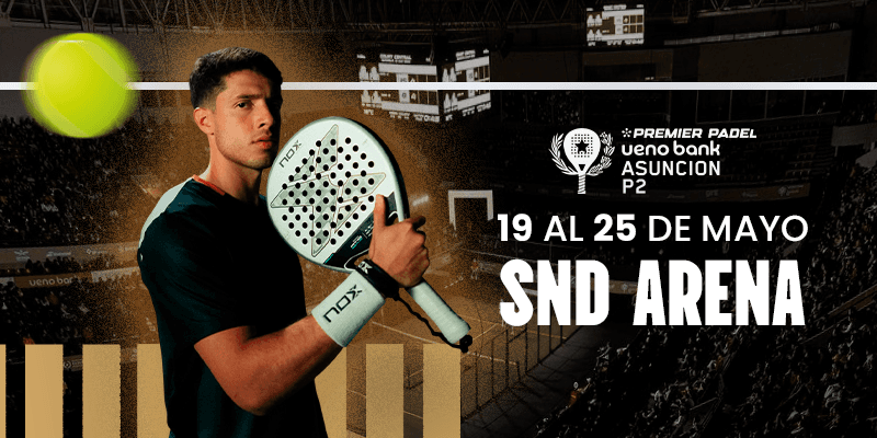 Imagen del evento  Premier Padel ueno Bank - Asunción P2 2025