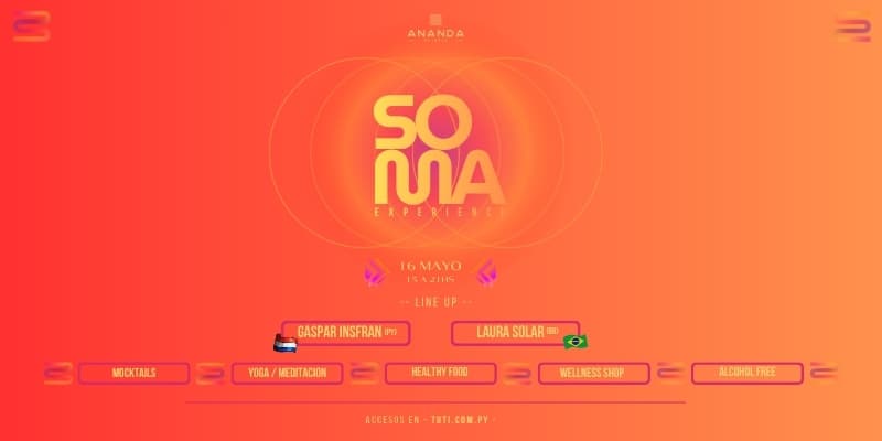 Imagen del evento Soma Experience