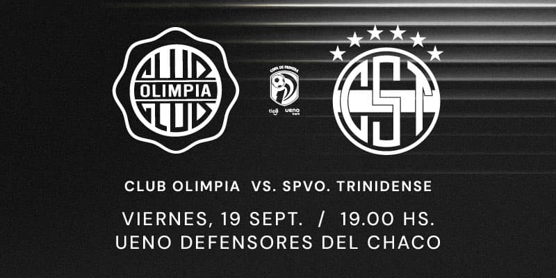 Imagen del evento OLIMPIA VS. Sportivo Trinidense	
