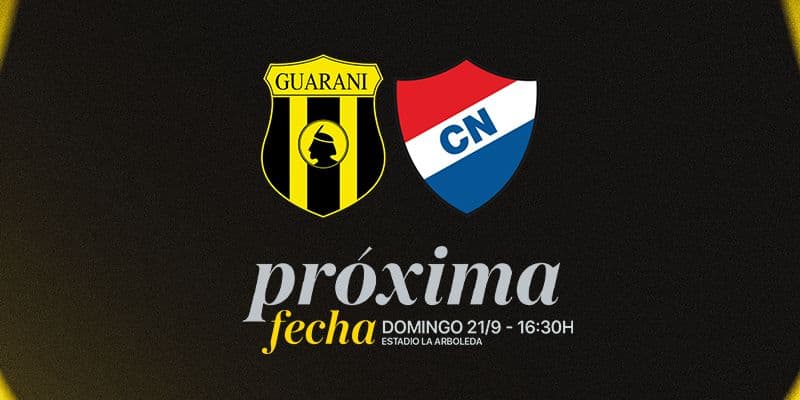 Imagen del evento CLUB GUARANÍ VS CLUB NACIONAL 