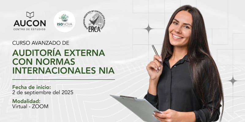 Imagen del evento Curso de Auditoria externa con normas internacionales NIA