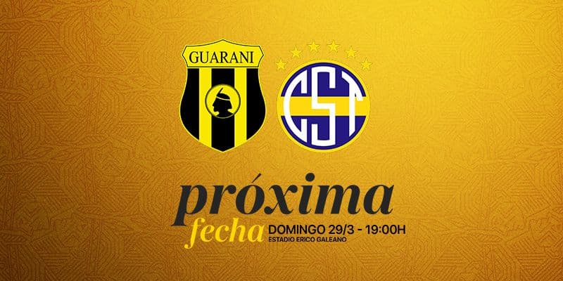 Imagen del evento Club Guarani vs Trinidense Torneo Apertura 2026 – Fecha N°13_ 2da Rueda