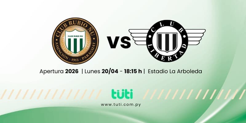 Imagen del evento Rubio Ñu vs. Libertad