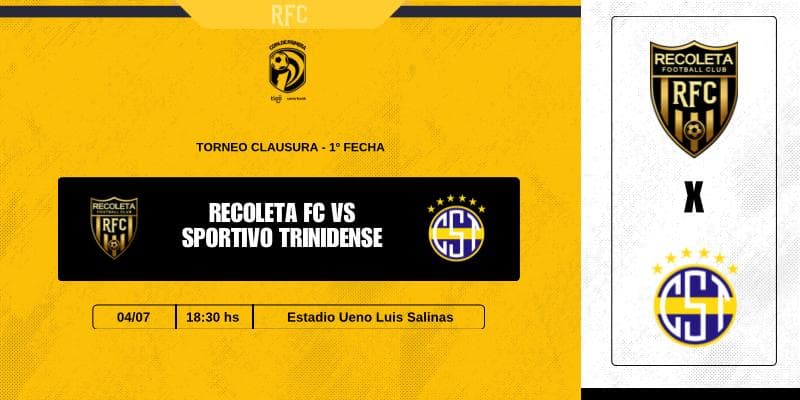 Imagen del evento Dvo. Recoleta vs Sportivo Trinidense