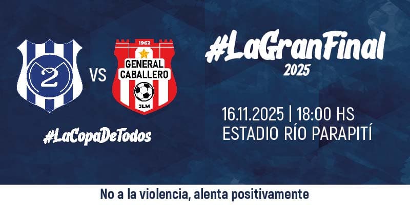 Imagen del evento Copa Paraguay 2025 - La Gran Final