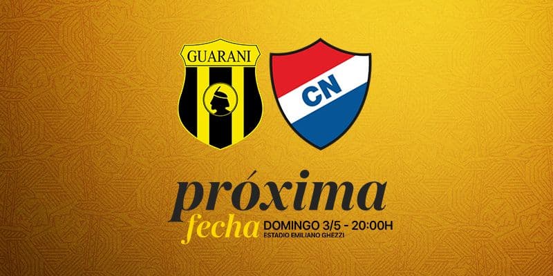 Imagen del evento Club Guaraní vs. Club Nacional