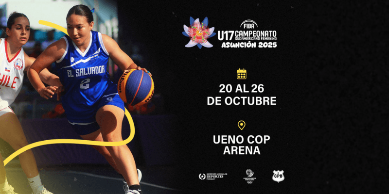 Imagen del evento Campeonato Sudamericano FIBA Sub-17 Femenino 2025