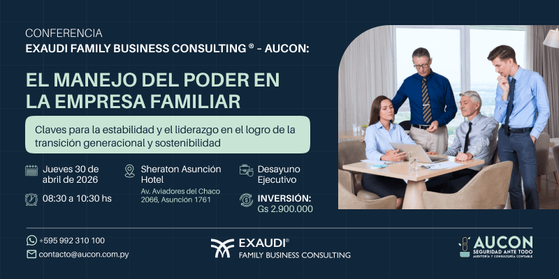 Imagen del evento EL MANEJO DEL PODER EN LA EMPRESA FAMILIAR 