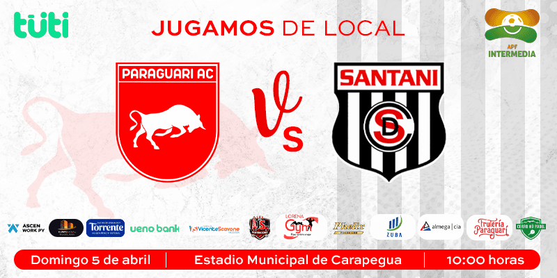 Imagen del evento Paraguarí AC vs. Deportivo Santaní