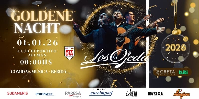 Imagen del evento GOLDENE NACHT-FIN DE AÑO CLUB ALEMÁN