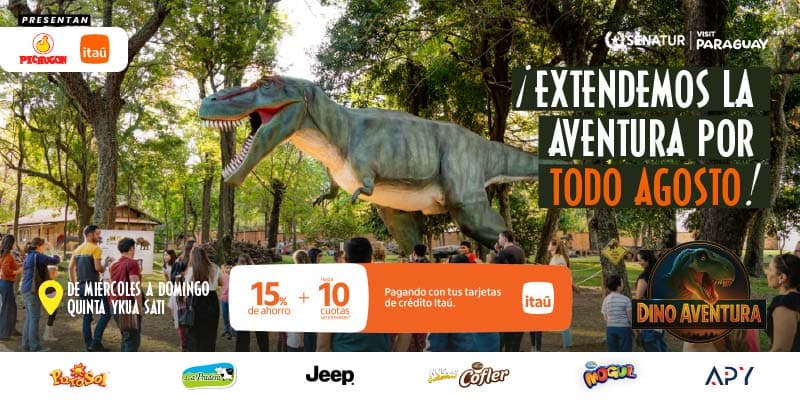 Imagen del evento DINO AVENTURA – Parque de Dinosaurios