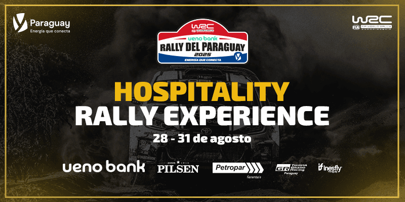Imagen del evento Hospitality Experience WRC ueno Rally del Paraguay