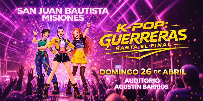 Imagen del evento Kpop: Guerreras hasta el final San Juan Bautista Misiones