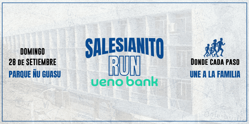 Imagen del evento Salesianito RUN ueno bank - Donde cada paso une a la familia