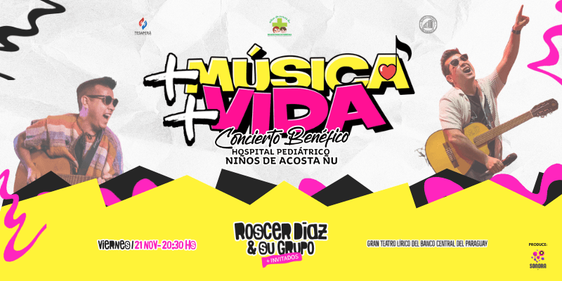 Imagen del evento +Música +Vida