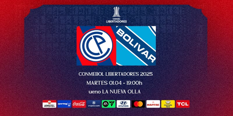 Imagen del evento Cerro Porteño vs Bolivar