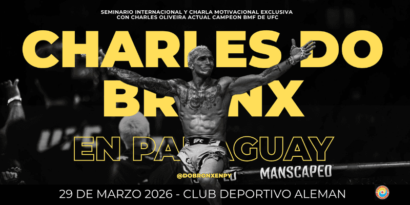 Imagen del evento Charles do Bronx en Paraguay , Seminario Internacional