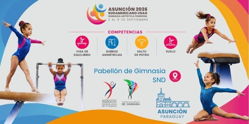 Imagen del evento Sudamericano USAG de Gimnasia Artística 2026