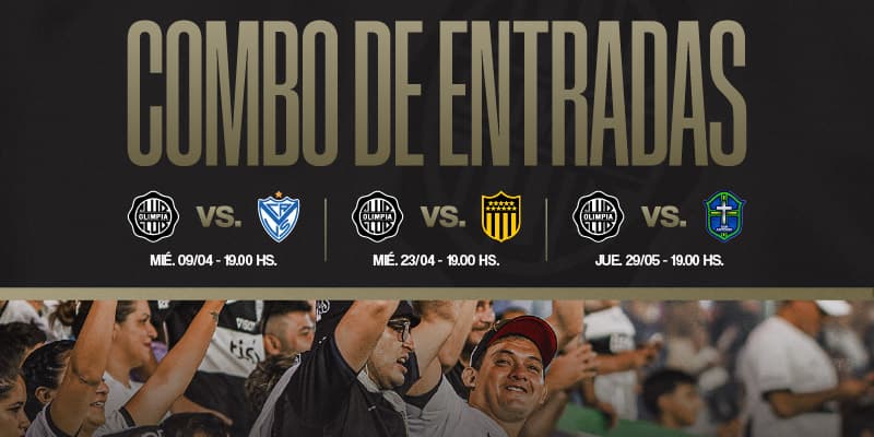 Imagen del evento COMBOS DE TRES PARTIDOS - FASE DE GRUPOS