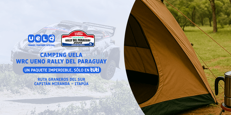 Imagen del evento Camping uela - WRC ueno Rally del Paraguay