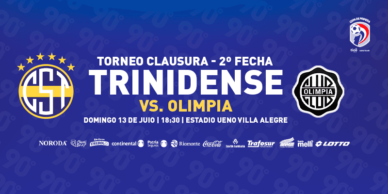 Imagen del evento Club Sportivo Trinidense vs el Club Olimpia