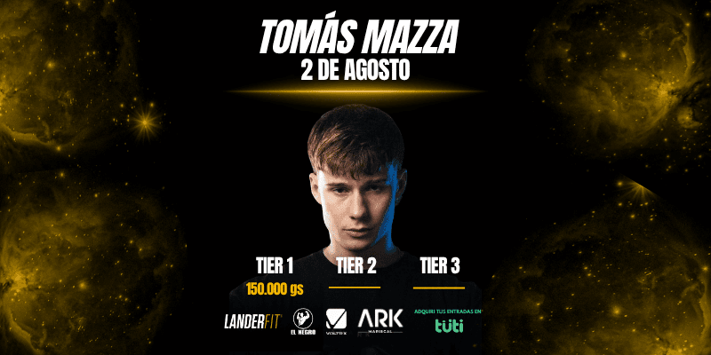 Imagen del evento Juntada Fitness ARK X Tomas Mazza