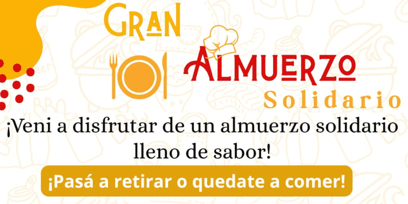 Imagen del evento Almuerzo Solidario Todos por Tio Hermes