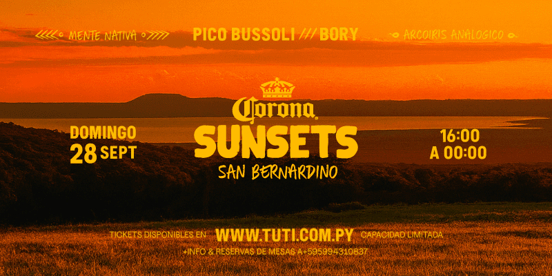 Imagen del evento Corona Sunsets
