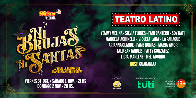 Imagen del evento Ni Brujas Ni Santas