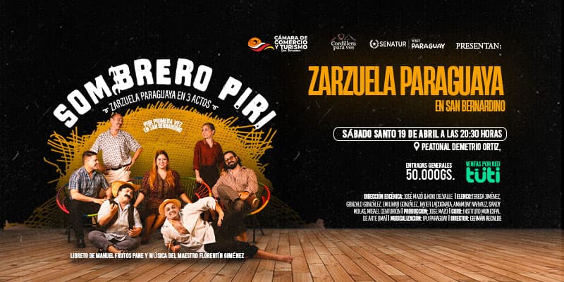 Imagen del evento SOMBRERO PIRI ZARZUELA PARAGUAYA EN SAN BERNARDINO 