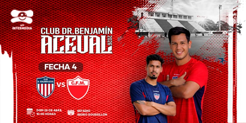 Imagen del evento Club Dr. Benjamín Aceval vs. Club Fernando de la Mora