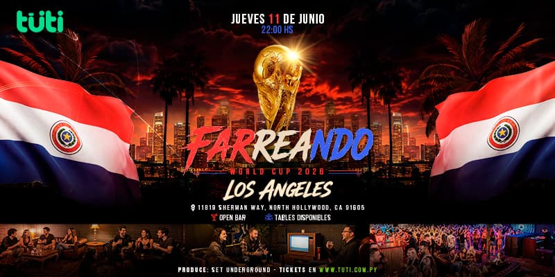 Imagen del evento FARREANDO LOS ANGELES