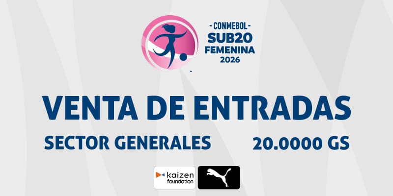 Imagen del evento CONMEBOL SUB20 FEM 2026 - FASE FINAL - Luis A. Giagni