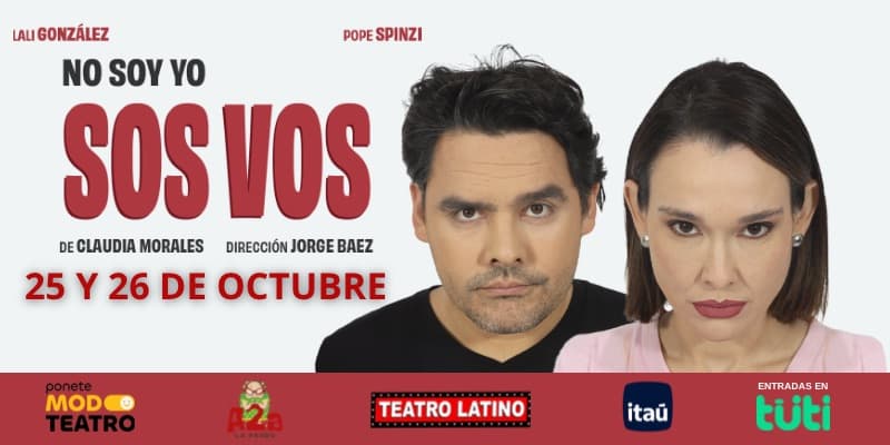 Imagen del evento NO SOY YO SOS VOS