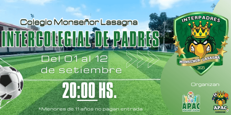 Imagen del evento Intercolegial de padres Colegio Monseñor Lasagna 