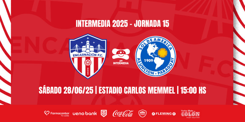 Imagen del evento Encarnación F.C. vs Sol de América