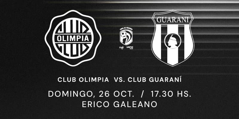 Imagen del evento OLIMPIA VS. Guaraní