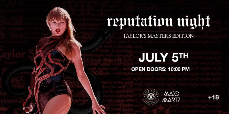 Imagen del evento Reputation night