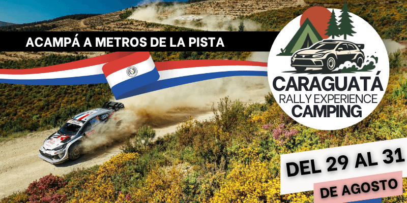 Imagen del evento CARAGUATA RALLY EXPERIENCE CAMPING