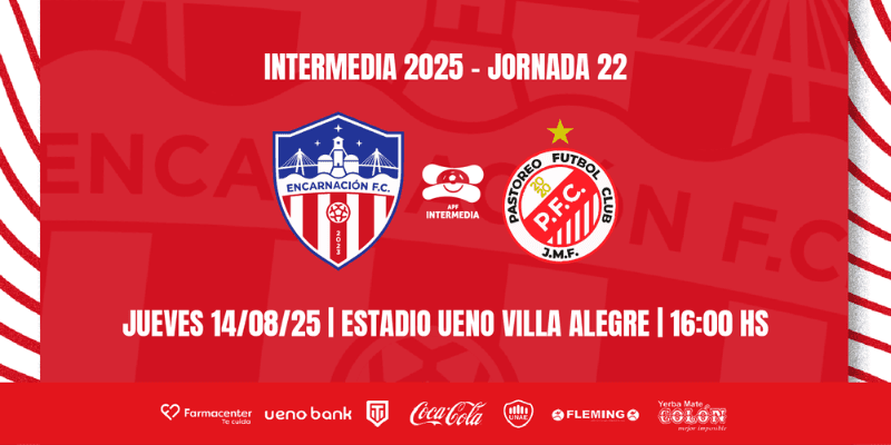 Imagen del evento Encarnación F.C vs. Pastoreo F.C