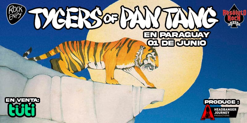 Imagen del evento Tygers Of Pan Tang en Paraguay