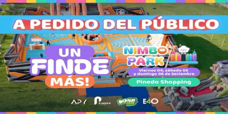 Imagen del evento NIMBO PARK – Pinedo Shopping