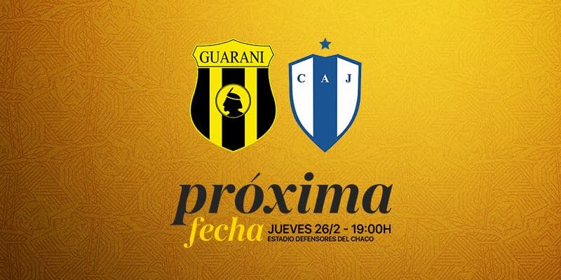 Imagen del evento Club Guaraní vs. Club Juventud (URU) COPA LIBERTADORES