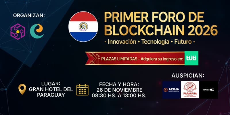 Imagen del evento PRIMER FORO DE BLOCKCHAIN 2026