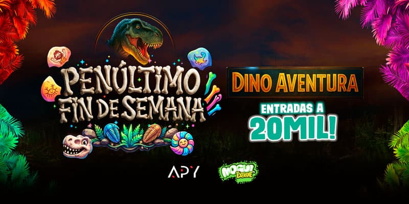 Imagen del evento DINO AVENTURA – Parque de Dinosaurios