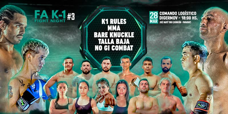 Imagen del evento FA K-1 Fight Night #3