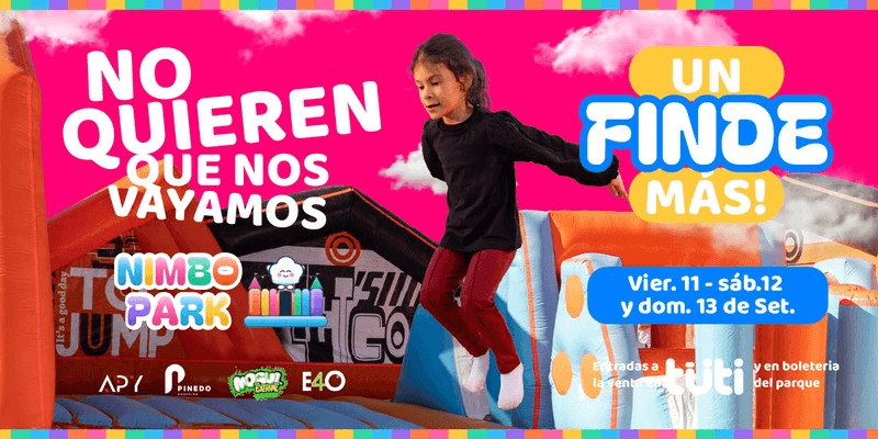 Imagen del evento NIMBO PARK – Pinedo Shopping.